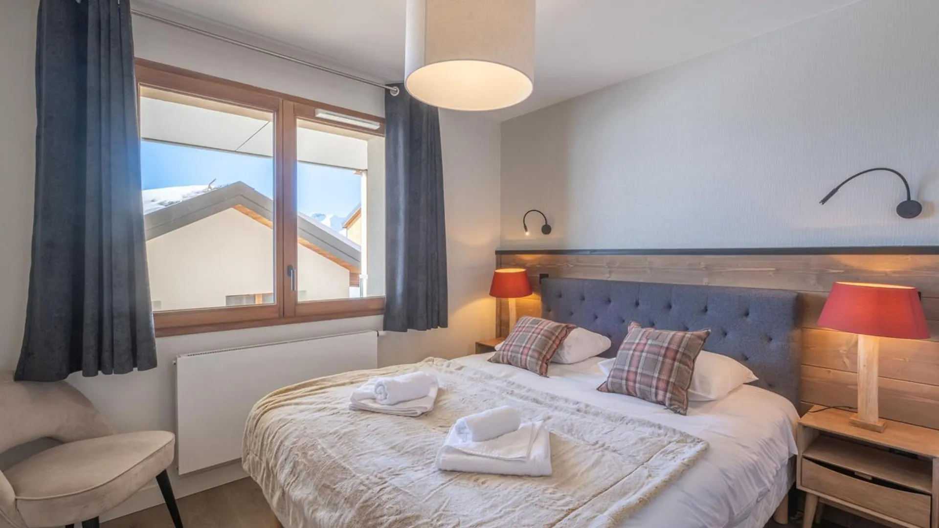 Bel Appartement A 400M Des Pistes, Ideal Pour Familles, Avec Parking Et Services Inclus - Fr-1-645-46 Huez
