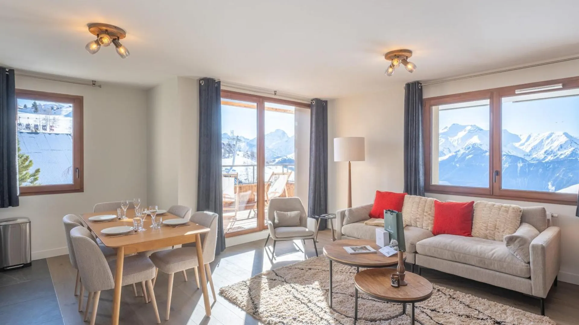 Bel Appartement A 400M Des Pistes, Ideal Pour Familles, Avec Parking Et Services Inclus - Fr-1-645-46 Huez 0*,  Frankrig